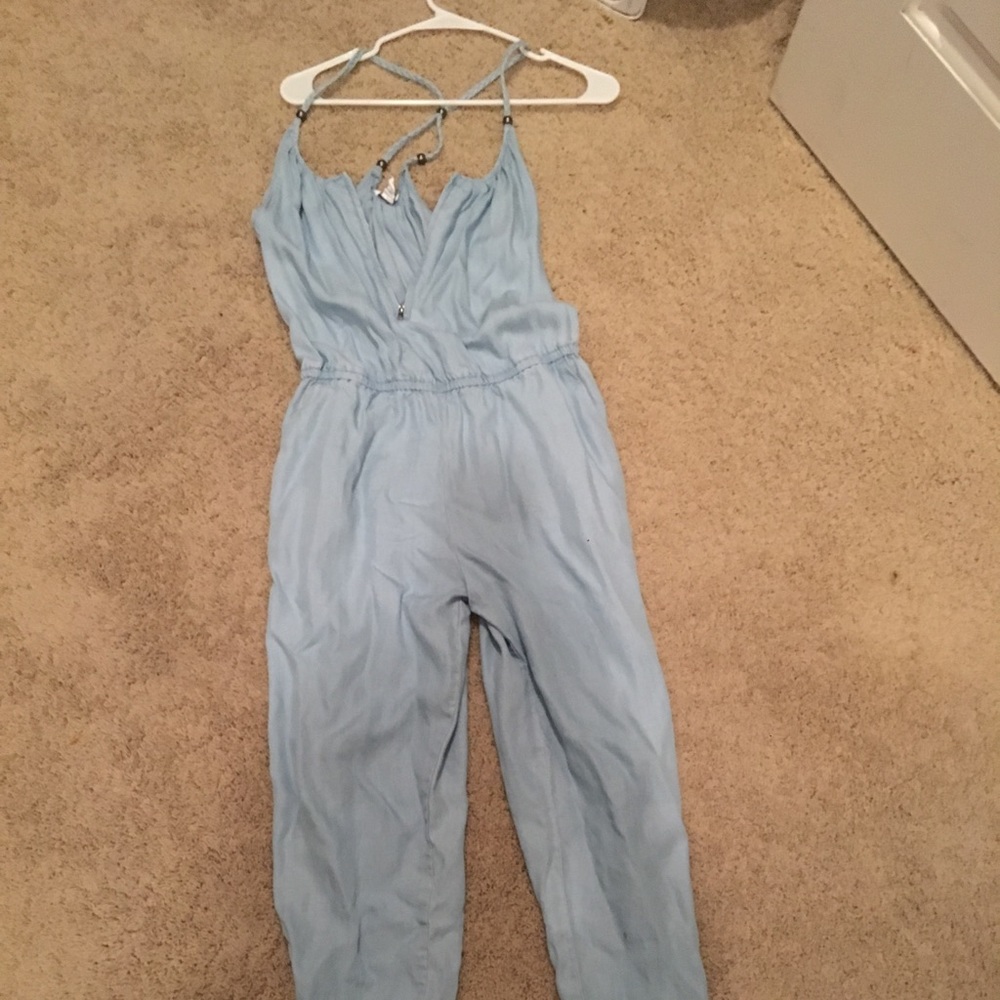 Denim guess jumpsuit